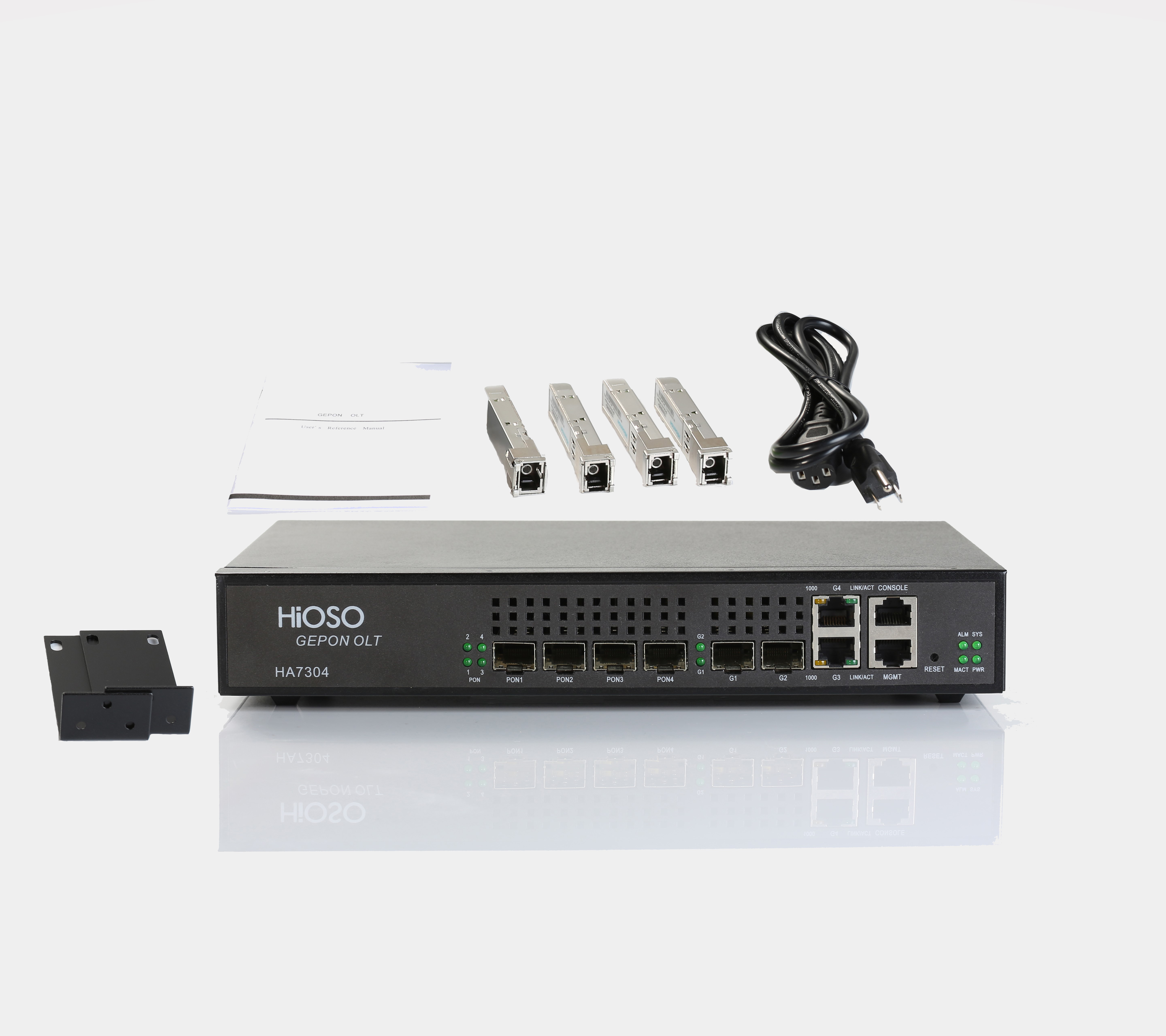 Mini 4 port Epon olt HiOSO