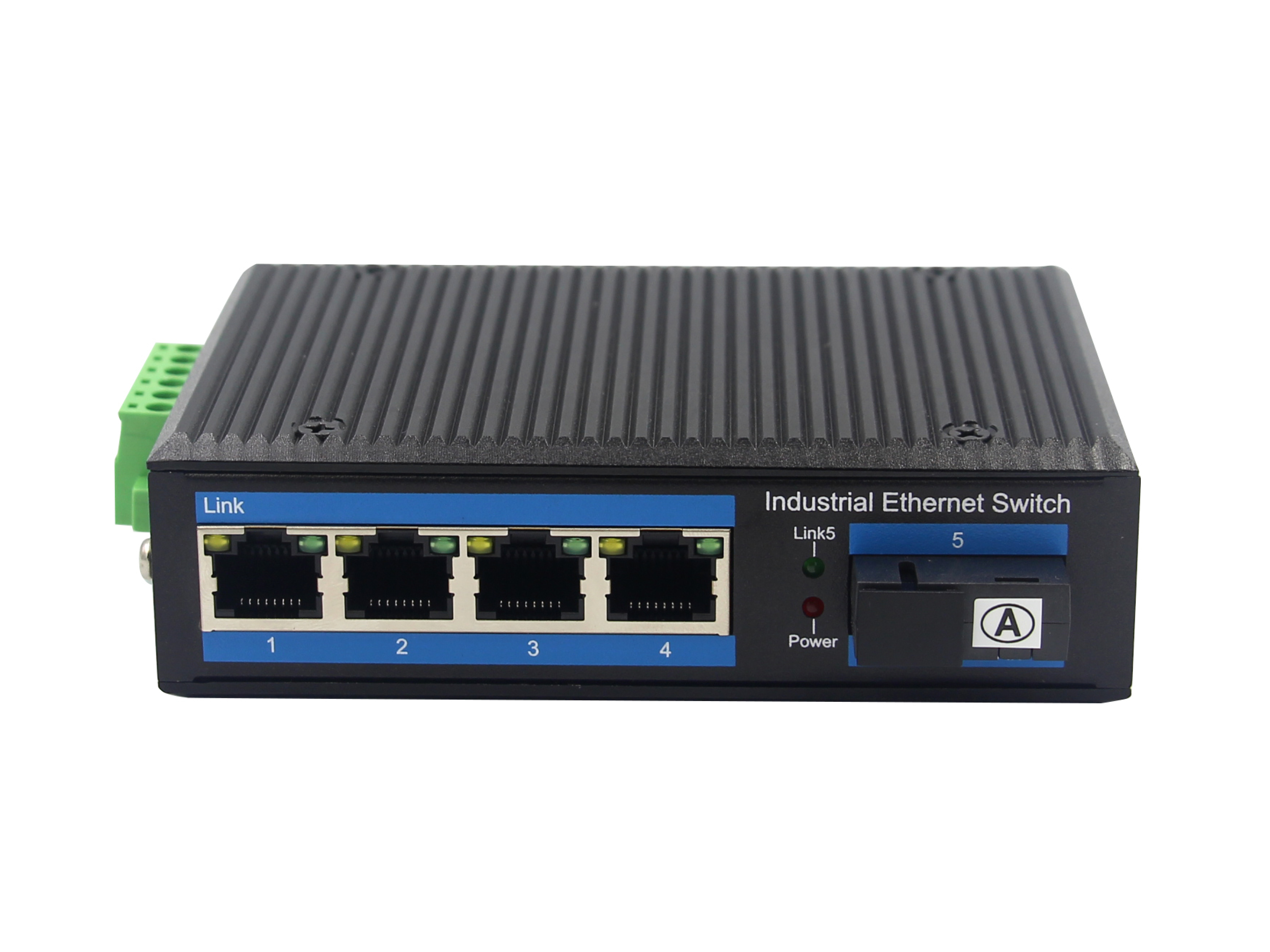 4 ports 1000M PoE Din Rail Switch